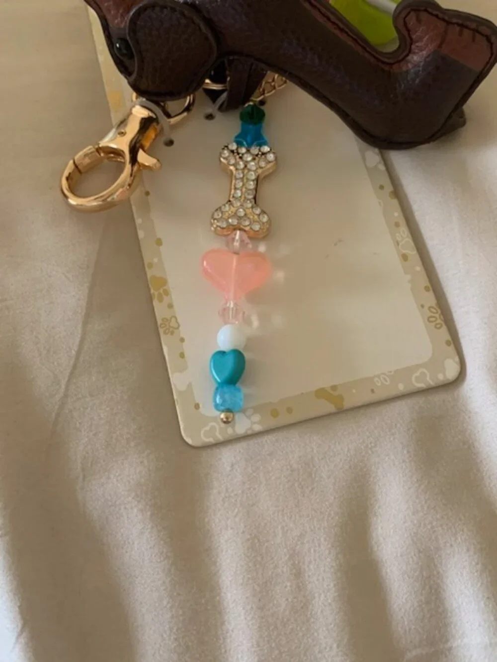Piper K Dachshund Bag Charm/Keychain